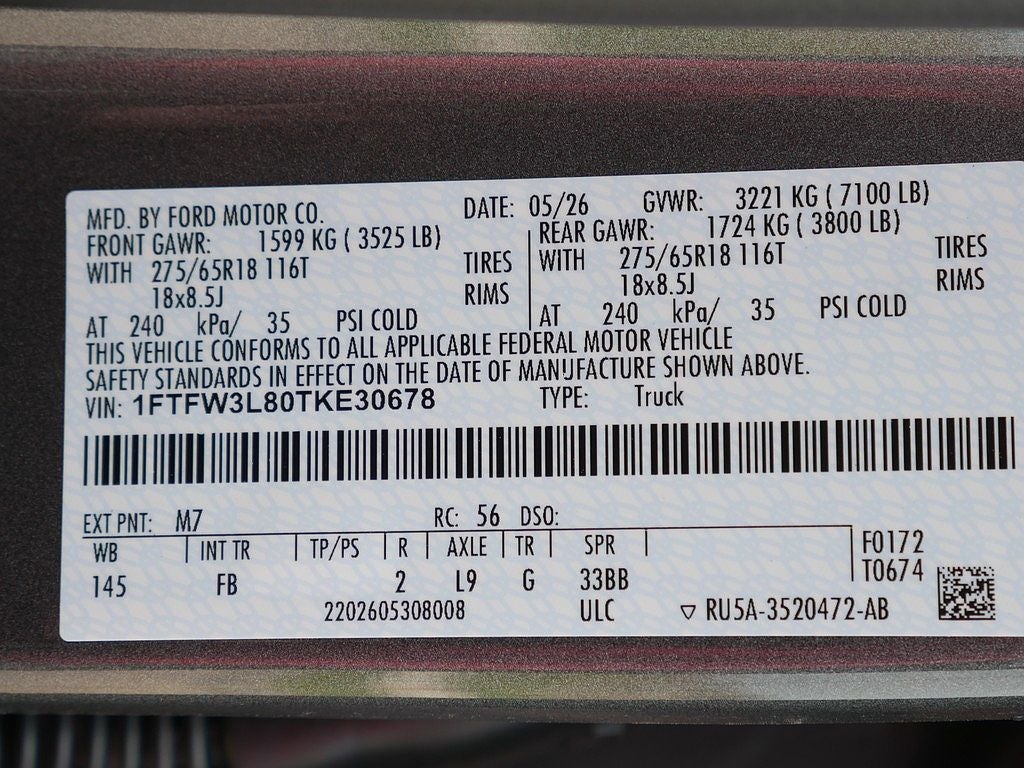 2026 Ford F-150 XLT CREW 4WD