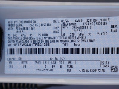 2026 Ford F-150 XLT CREW 4WD
