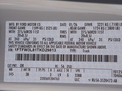 2026 Ford F-150 XLT CREW 4WD