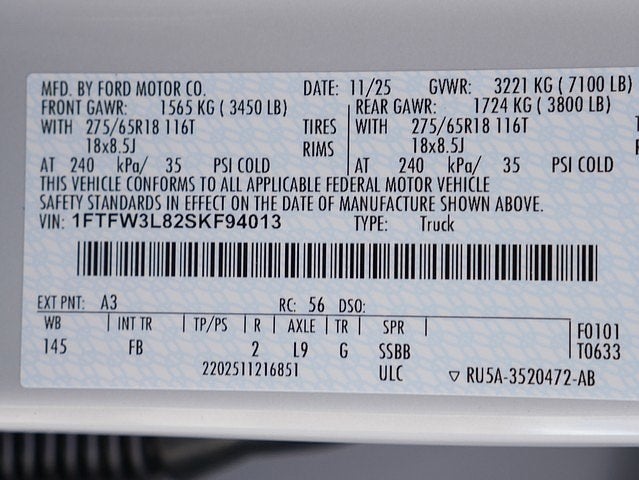 2025 Ford F-150 XLT CREW 4WD