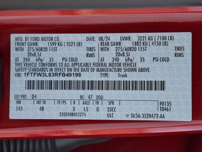 2024 Ford F-150 XLT CREW 3.5 303A