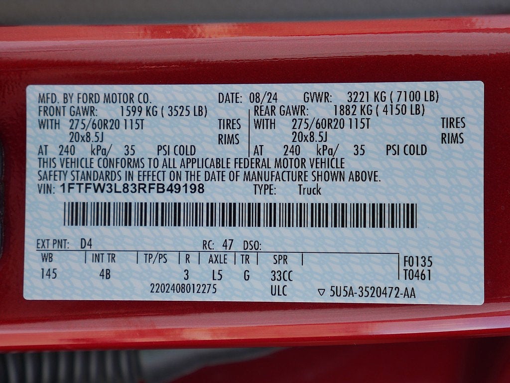 2024 Ford F-150 XLT CREW 3.5 303A