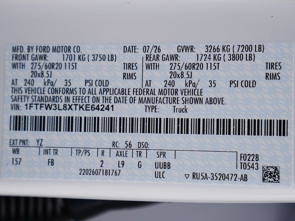 2026 Ford F-150 XLT CREW 4WD