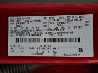 2024 Ford F-150 XLT CREW 3.5 PB 303A