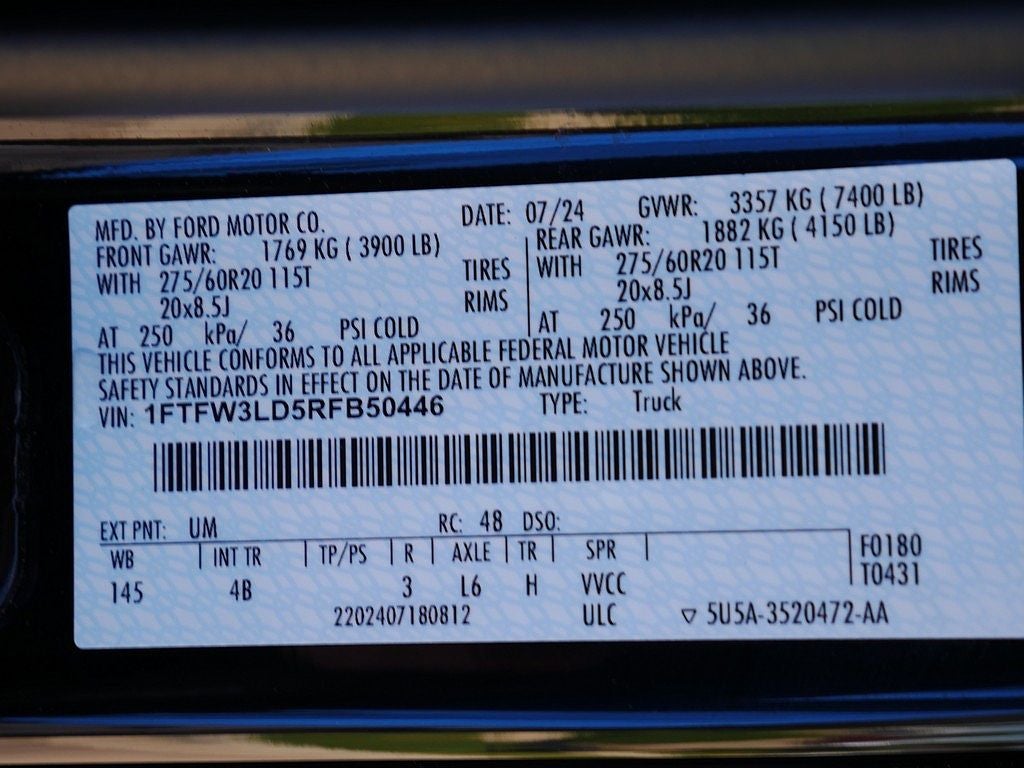 2024 Ford F-150 XLT CREW 3.5 PB 303A