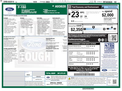 2024 Ford F-150 XLT CREW 3.5 PB 303A