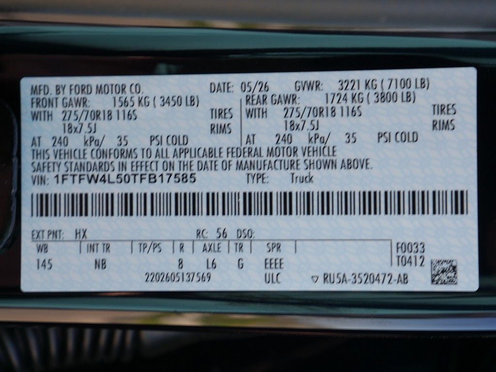 2026 Ford F-150 Tremor CREW 4WD