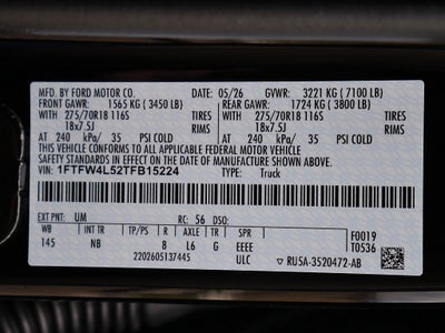 2026 Ford F-150 Tremor CREW 4WD