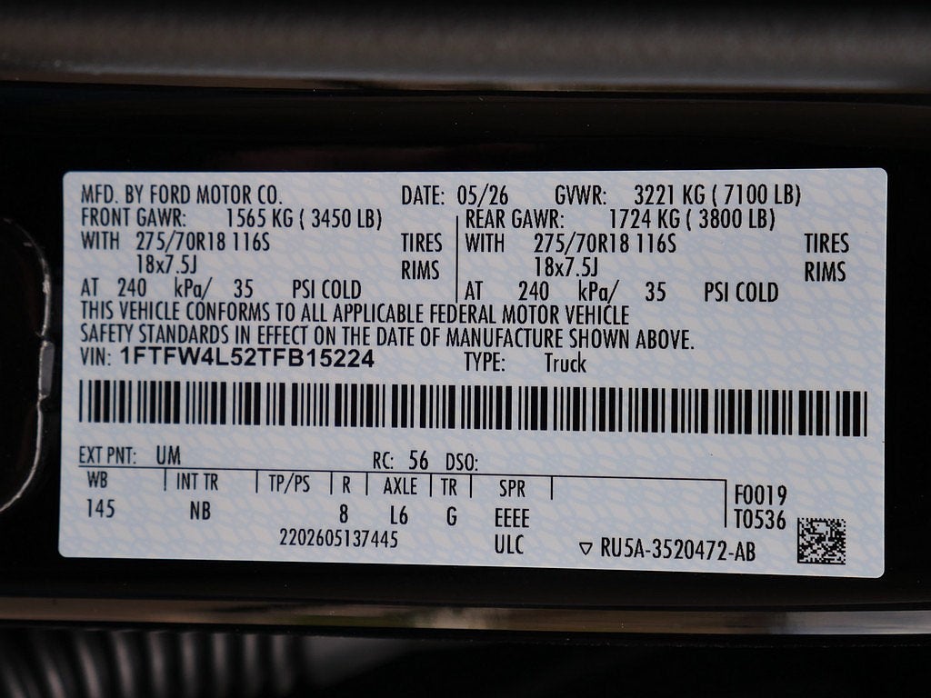2026 Ford F-150 Tremor CREW 4WD