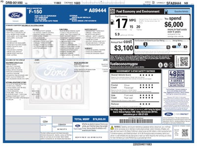 2025 Ford F-150 Tremor CREW 5.0 402A