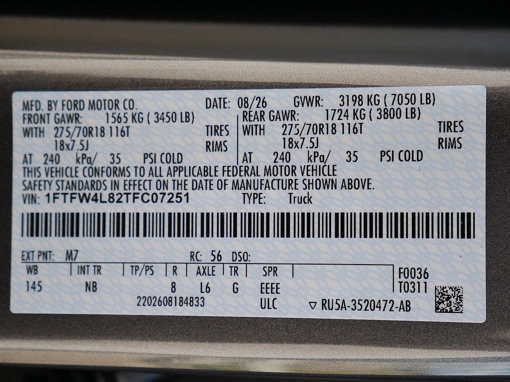 2026 Ford F-150 Tremor CREW 4WD