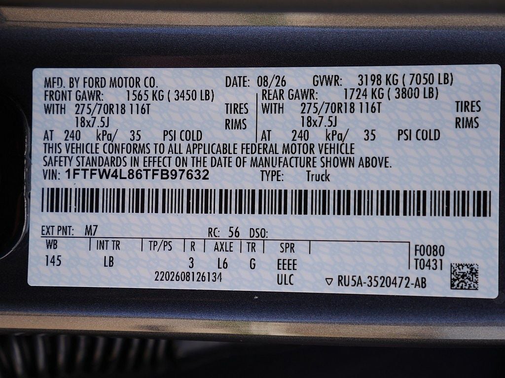 2026 Ford F-150 Tremor CREW 4WD