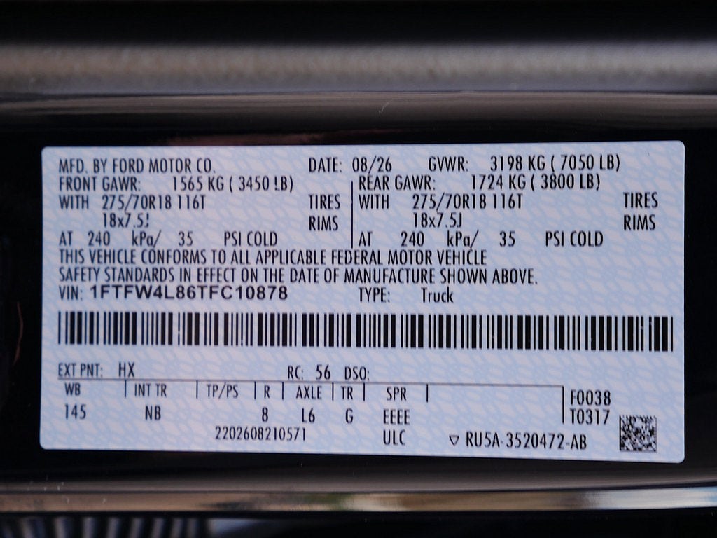 2026 Ford F-150 Tremor CREW 4WD