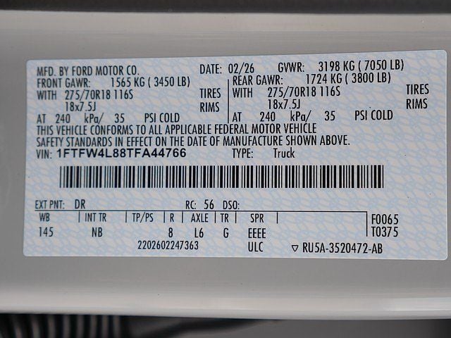 2026 Ford F-150 Tremor CREW 4WD