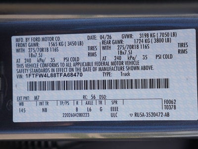 2026 Ford F-150 Tremor CREW 4WD