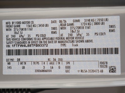 2026 Ford F-150 Tremor CREW 4WD