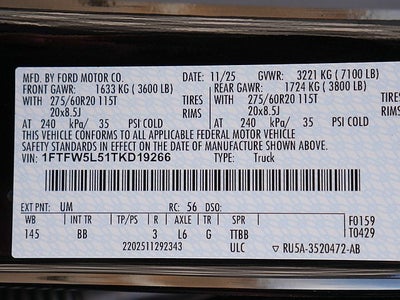 2026 Ford F-150 Lariat CREW 4WD