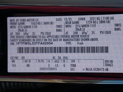 2026 Ford F-150 Lariat