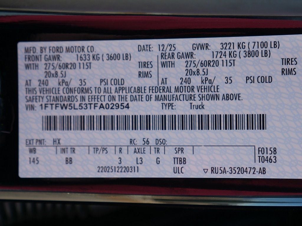 2026 Ford F-150 Lariat