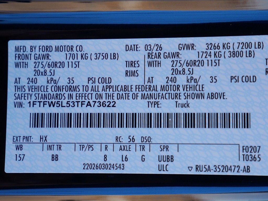 2026 Ford F-150 Lariat CREW 4WD