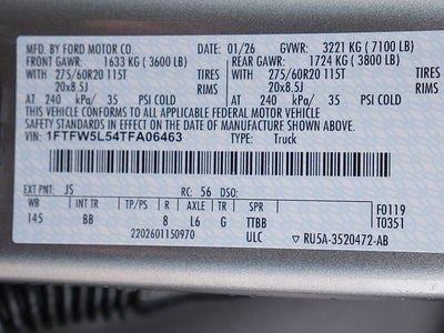 2026 Ford F-150 Lariat CREW 4WD