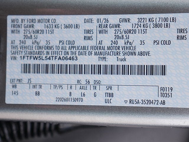 2026 Ford F-150 Lariat CREW 4WD