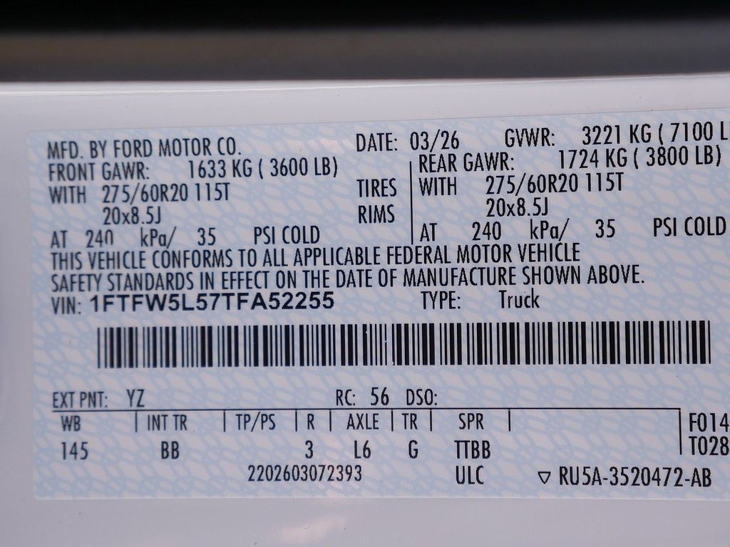 2026 Ford F-150 Lariat CREW 4WD