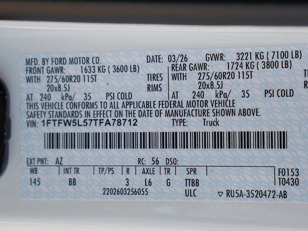 2026 Ford F-150 Lariat CREW 4WD