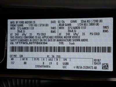 2026 Ford F-150 Lariat CREW 4WD