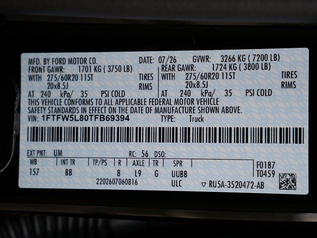 2026 Ford F-150 Lariat CREW 4WD