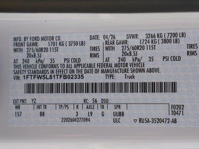 2026 Ford F-150 Lariat CREW 4WD