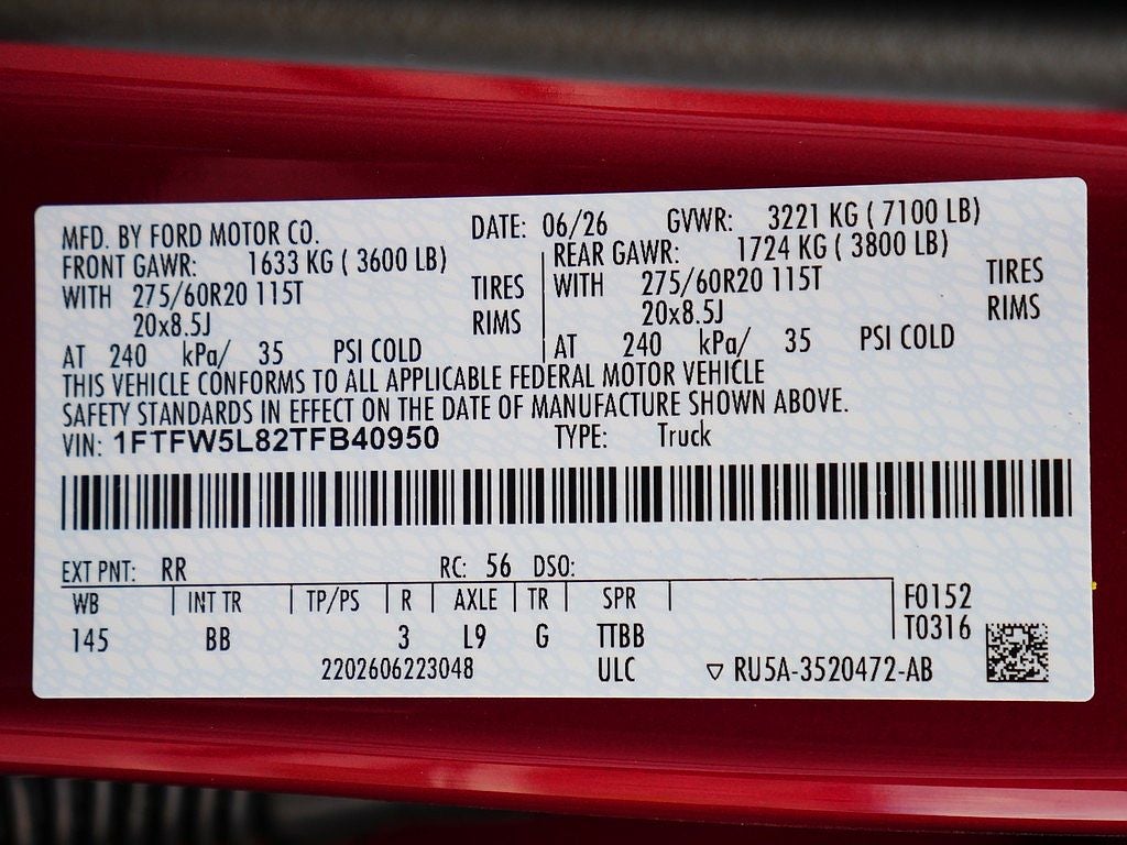 2026 Ford F-150 Lariat CREW 4WD