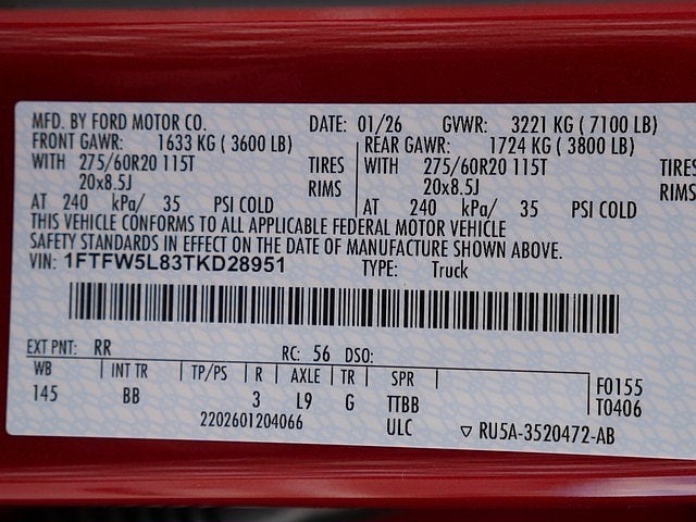 2026 Ford F-150 Lariat CREW 4WD