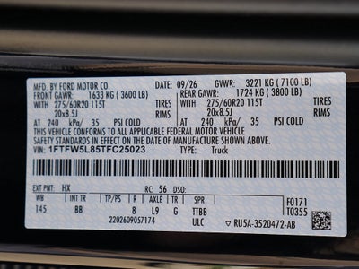 2026 Ford F-150 Lariat CREW 4WD