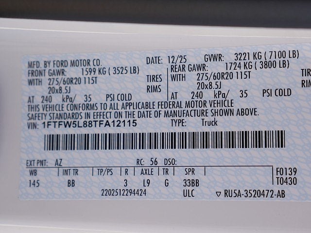 2026 Ford F-150 Lariat CREW 4WD