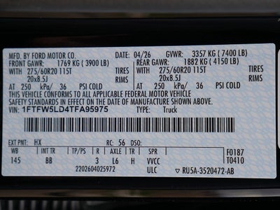 2026 Ford F-150 Lariat CREW 4WD