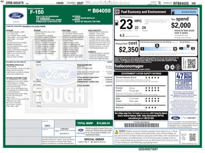 2024 Ford F-150 Lariat CREW 3.5 PB