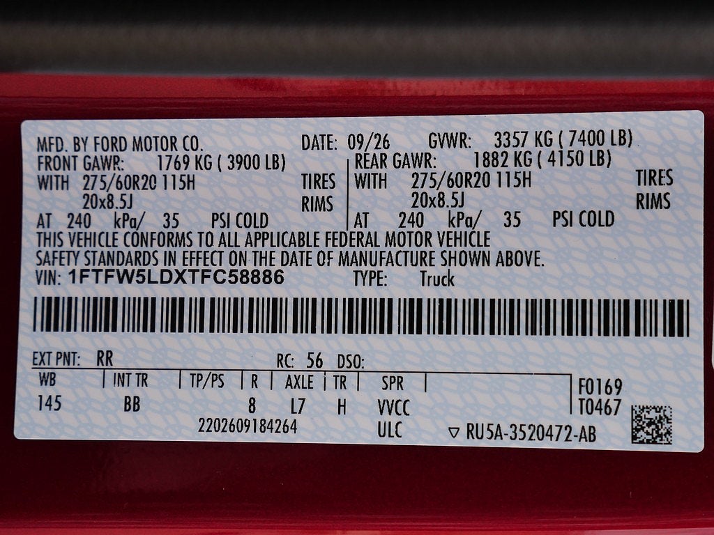 2026 Ford F-150 Lariat CREW 4WD