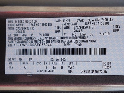 2025 Ford F-150 King Ranch CREW 4WD