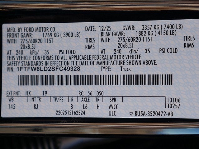 2025 Ford F-150 King Ranch CREW 4WD