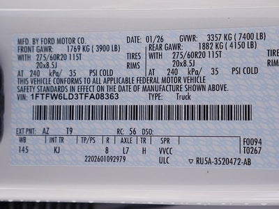 2026 Ford F-150 King Ranch CREW 4WD