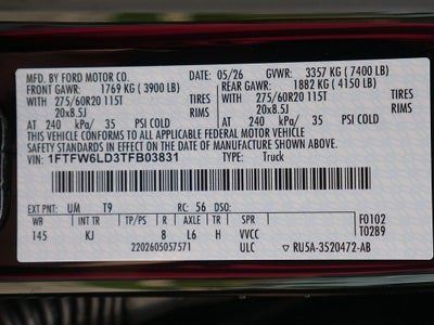 2026 Ford F-150 King Ranch CREW 4WD