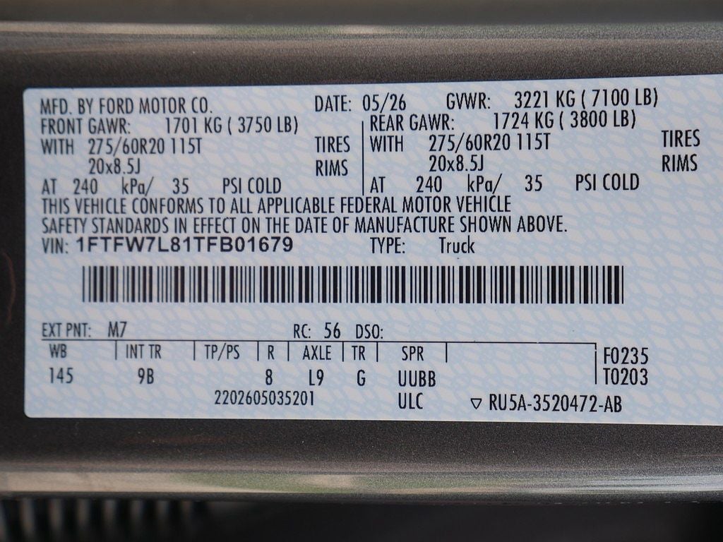 2026 Ford F-150 Platinum CREW 4WD