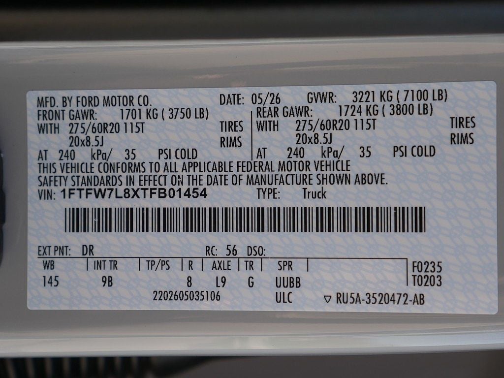 2026 Ford F-150 Platinum CREW 4WD