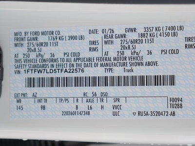 2026 Ford F-150 Platinum CREW 4WD