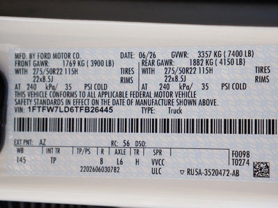 2026 Ford F-150 Platinum CREW 4WD