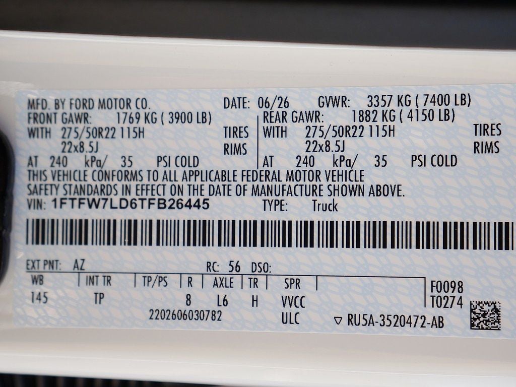 2026 Ford F-150 Platinum CREW 4WD