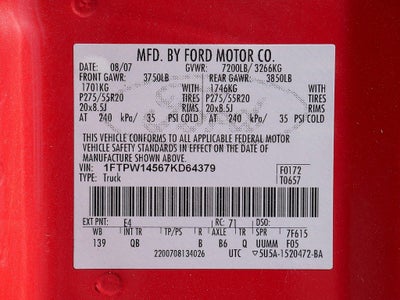 2007 Ford F-150 Lariat CREW