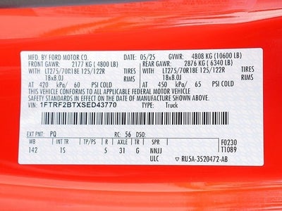 2025 Ford F-250SD XL CAB 4WD