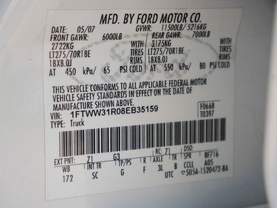 2008 Ford F-350SD King Ranch CREW 6.4